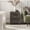Black Oak, variant on Walker Edison Modern 2 Drawer Nightstand Side Table - Black Oak