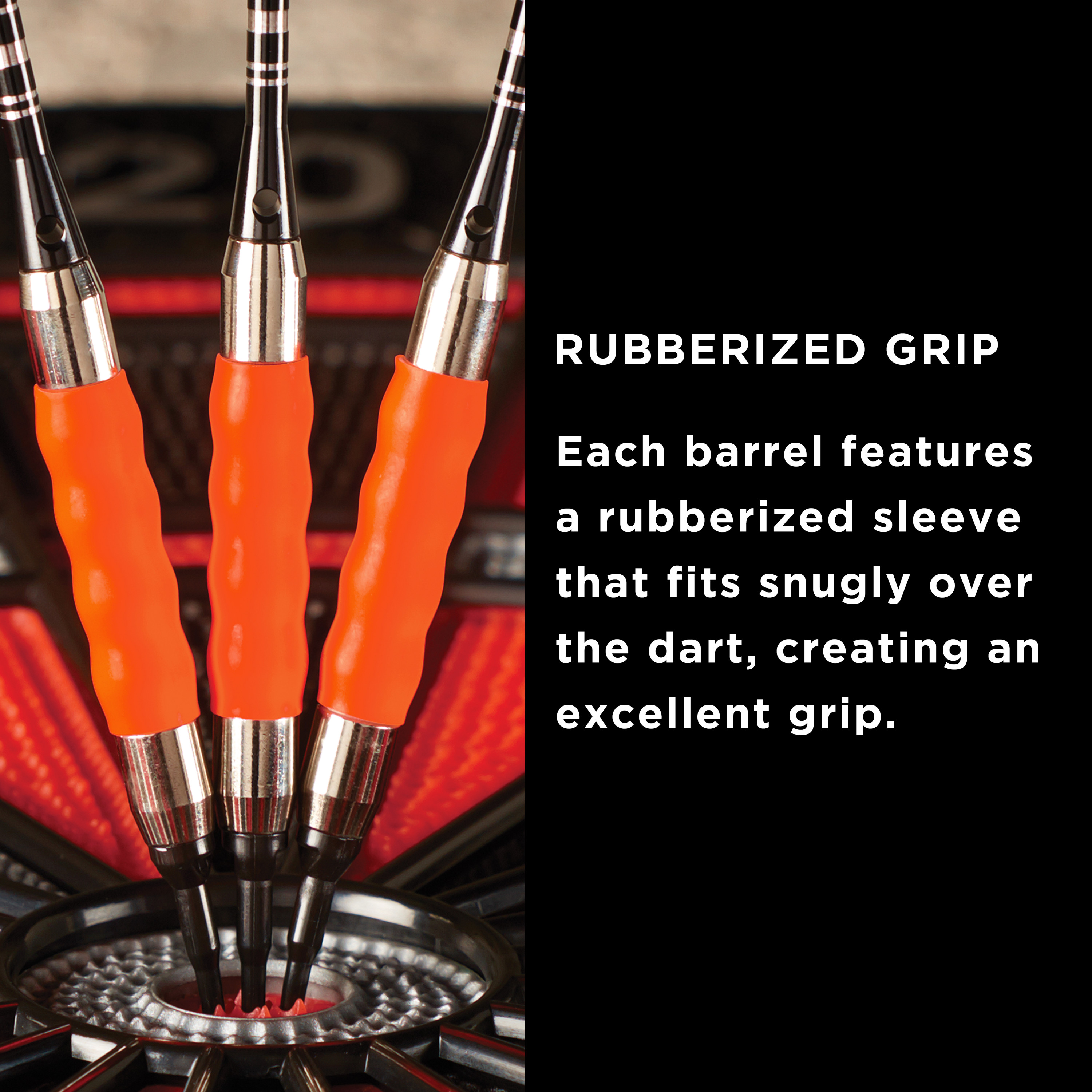 Viper Sure Grip Soft Tip Dart Set, 18 Grams, Orange - image 4 of 7