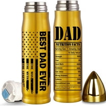 Dad Gifts for Fathers Day from Daughter Wife Son, Unique 17 Oz Best Dad Ever Bullet Tumbler Gifts for Dad Who Wants Nothing, Cool Thermos, Father''s Day Presents for Stepdad, Husband, Papa