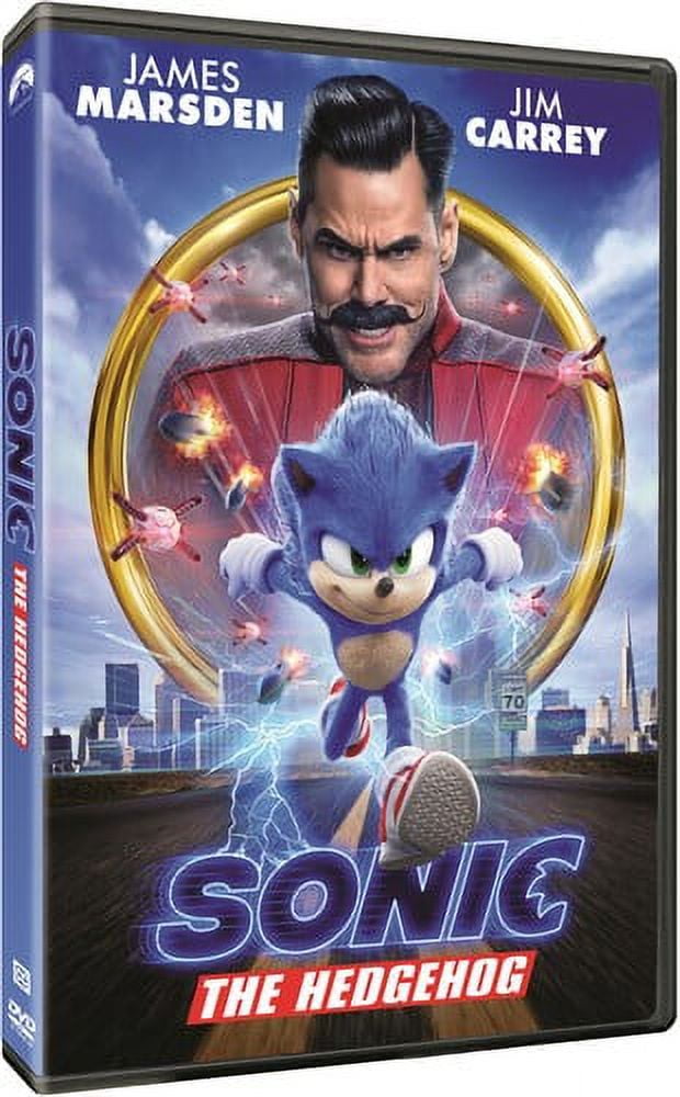 SONIC THE HEDGEHOG 2020 MOVIE DVD