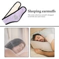 thumbnail image 6 of TELOLY Soundproof Noise Cancelling Ear Plugs Ear Buds Earmuff Headband Sleeping Earmuff for Adults Travel Eye Mask Ear Covers for Sleeping, 6 of 7