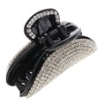 thumbnail image 1 of Mujer Señora Exquisito Negro Tamaño Pequeño Acrílico Diamantes Completos Diamantes De Imitación Pinzas Para El Cabello Horquilla - Fancy Bathe Hair Claw Clip Para Cabello Medio, 1 of 3