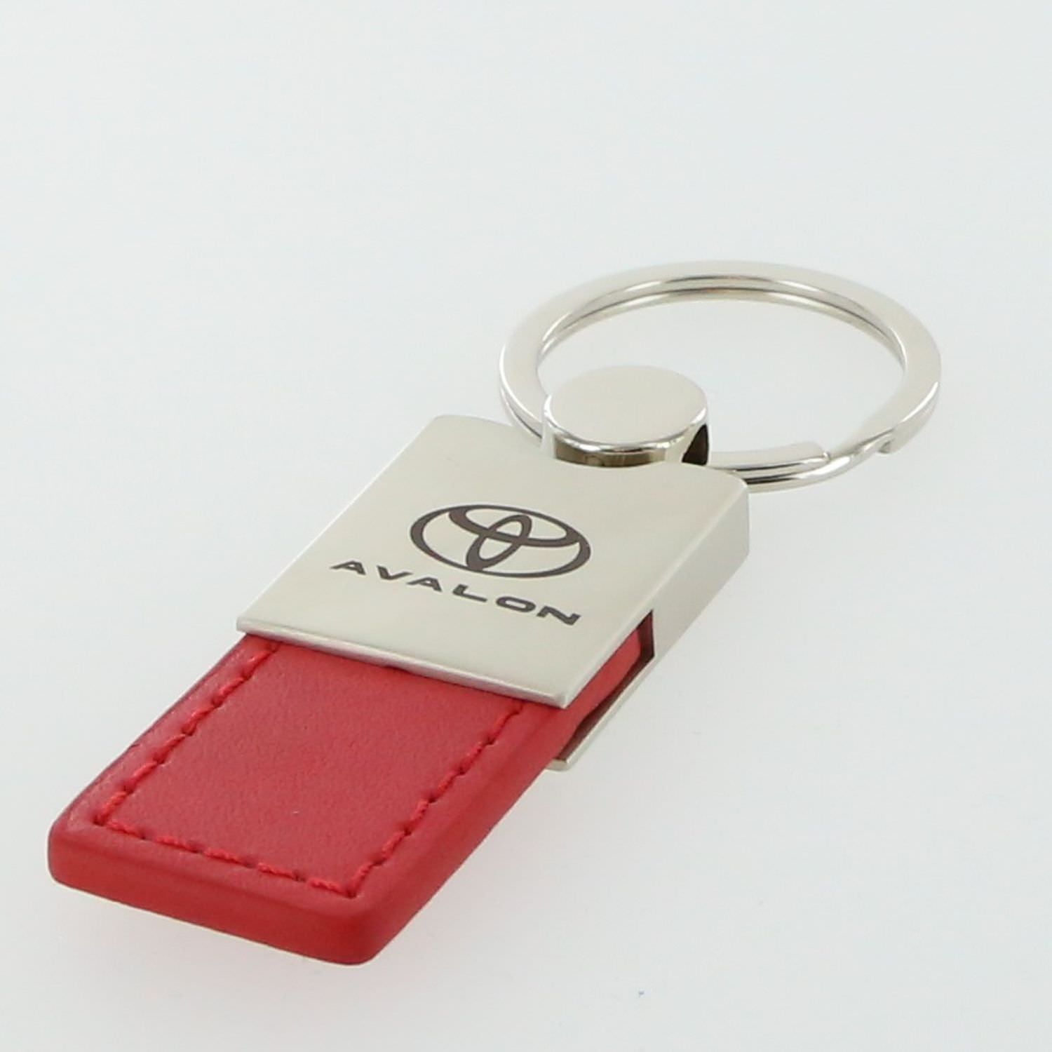 Toyota Avalon Leather Key Ring (Red)