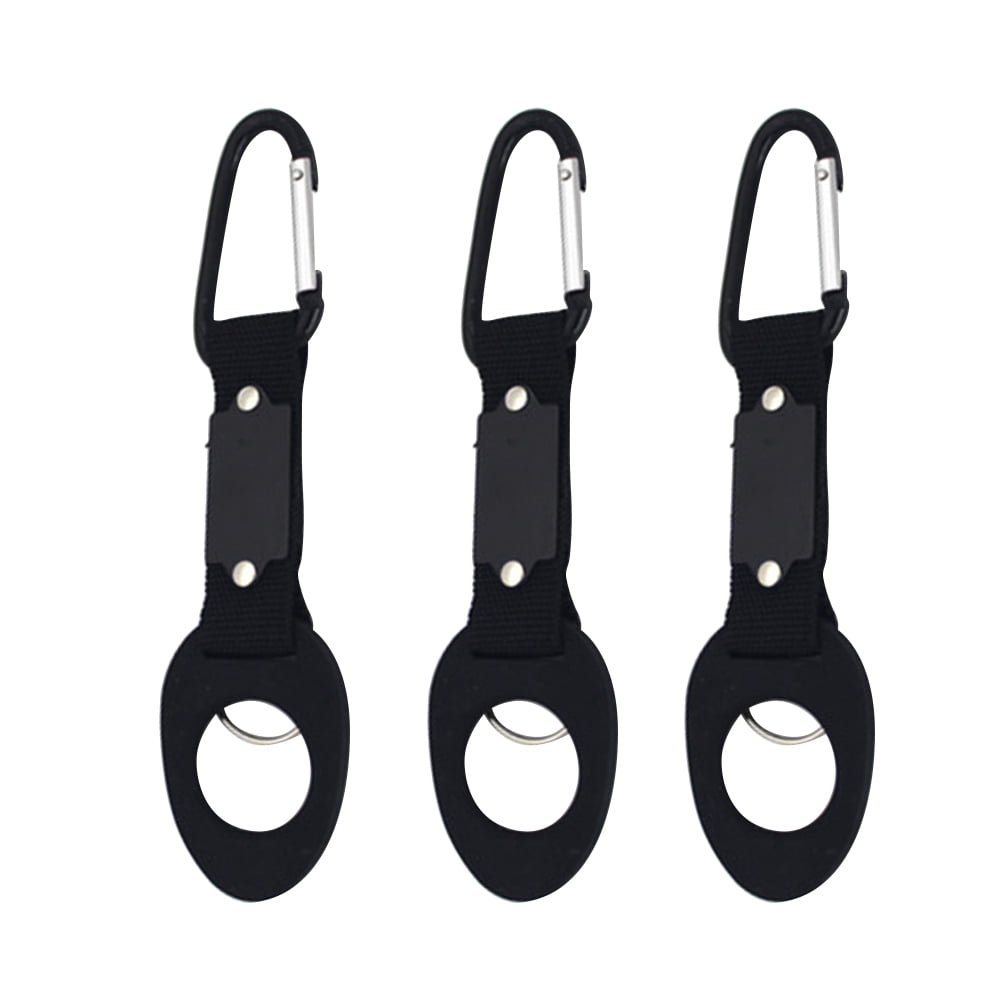 3pcs Practical Hanging Buckle Portable Water Bottle Carrier Clip Kettle