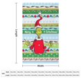 thumbnail image 2 of Manta de tela de superficie vertical súper suave de varios tamaños de Grinch, acogedora y cálida, adecuada para cama, sofá, campamento, viajes, para todas las estaciones, liviana y compacta de 30 x, 2 of 8