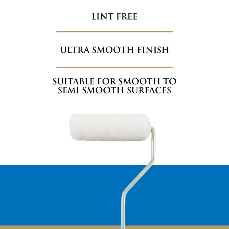 Linzer Pro Edge 4-Piece Mini Paint Roller Kit, 4 Inch photo 6