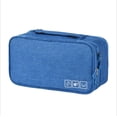 thumbnail image 1 of Bolsa impermeable para sujetadores, bolsa de almacenamiento de ropa interior de gran capacidad, bolsa organizadora portátil, suministros de viaje, 1 of 6