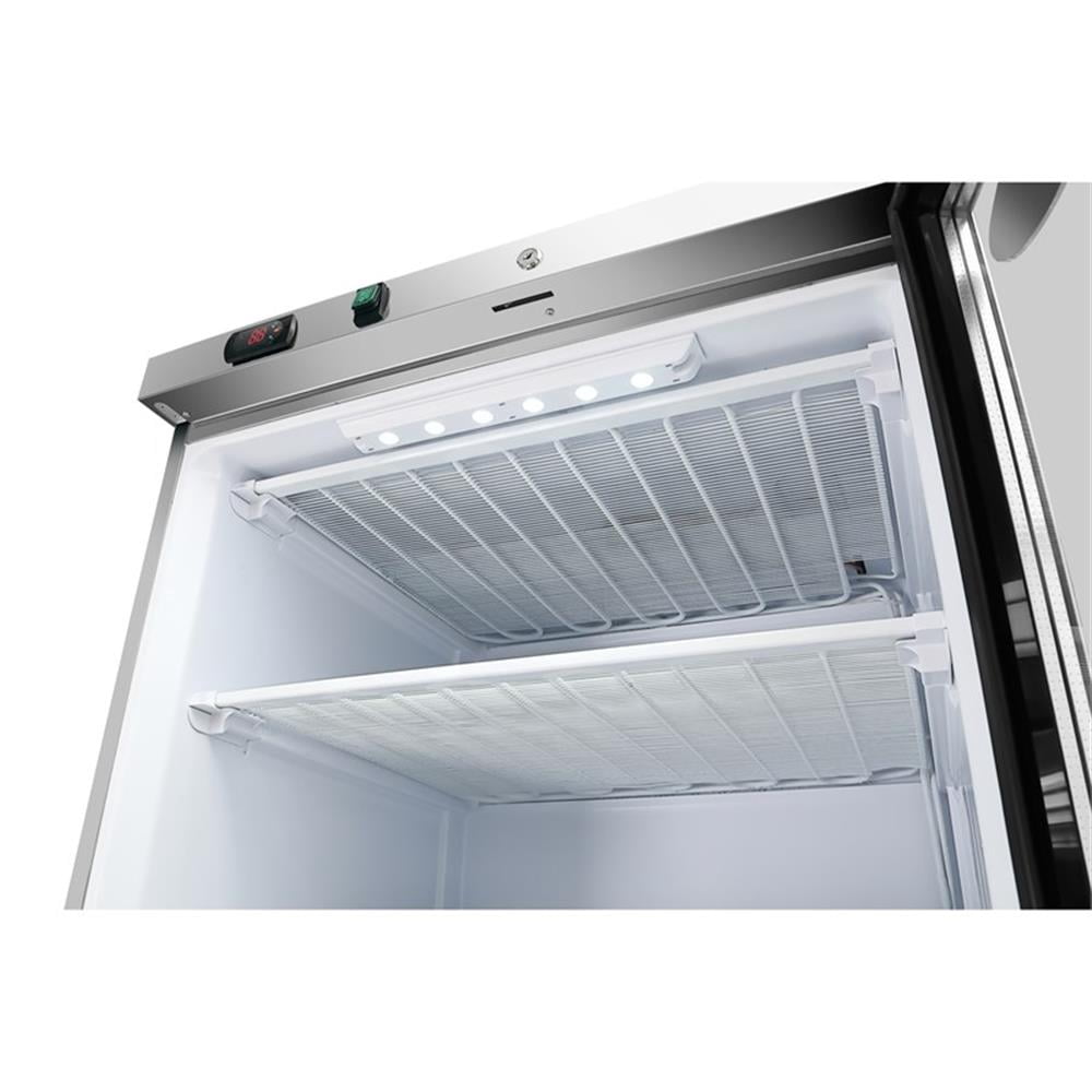 Pemberly Row 21 cu. ft. Commercial Freezer with Glass Door - Manual Defrost
