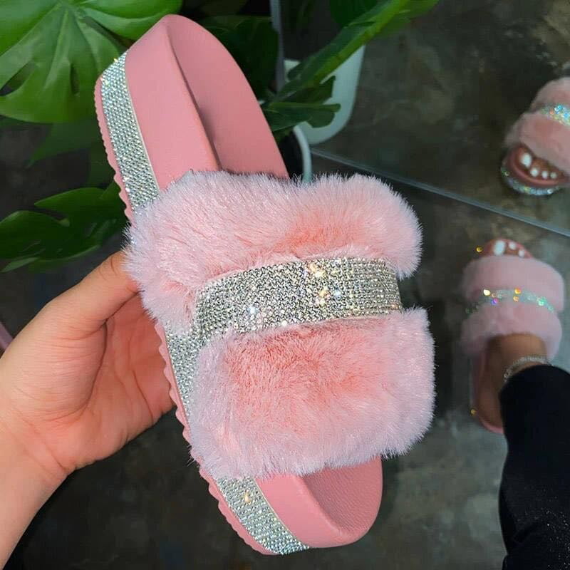 diamond slippers