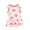 M Strawberry, variant on Dog Dress Fruit Pattern Printing Two-legged Cotton Ruffle Hem Pet Princess Skirt for Summer
