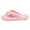 Pink, variant on Women's Bubble Slides Lightweight Open Toe Massage Slippers Non Slip Shower Sandals Soft Pillow Non Slip Flip Flops Yellow Size 11