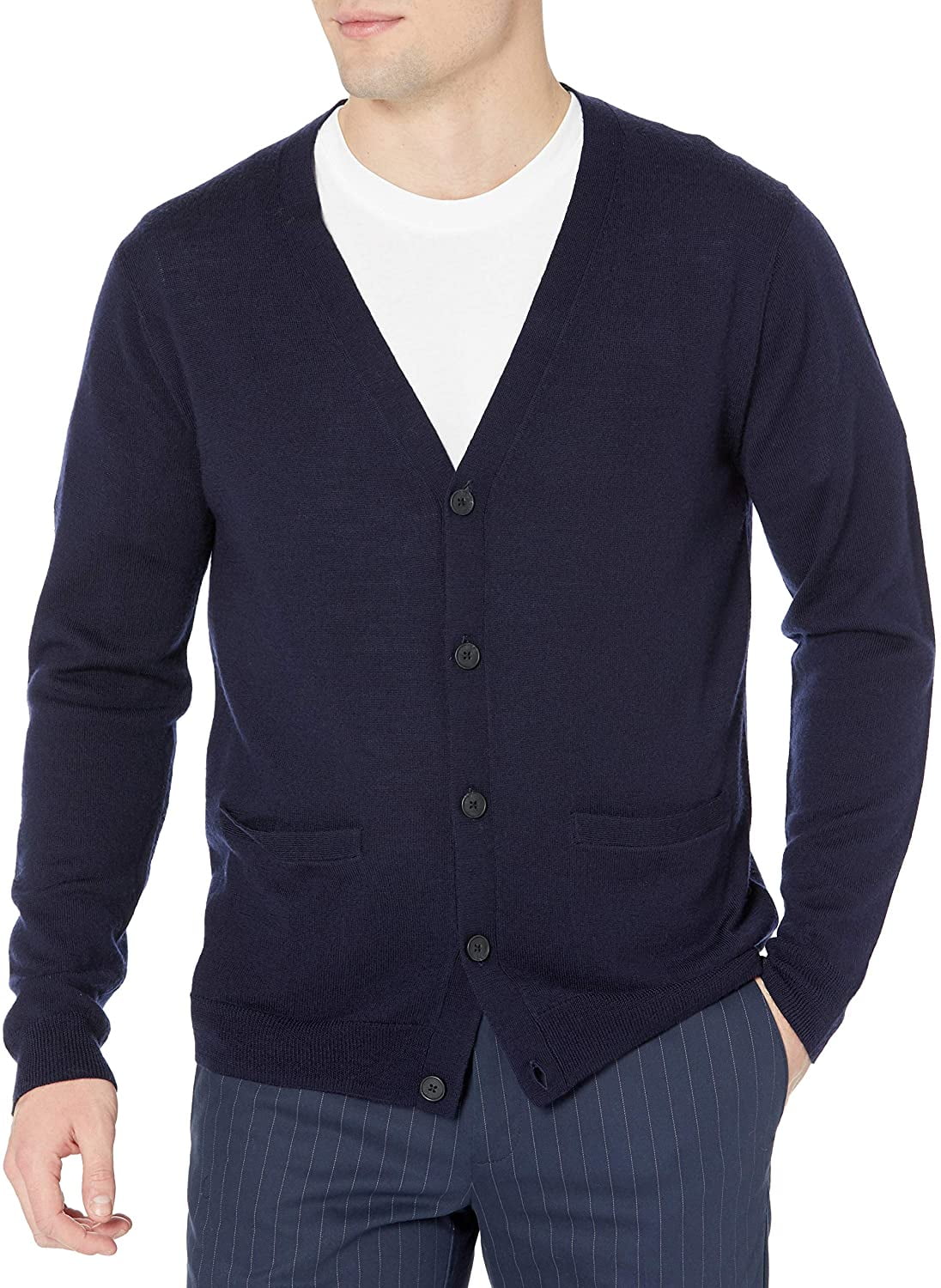 Men's Lightweight Merino Wool Cardigan 