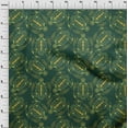 thumbnail image 3 of oneOone Organic Cotton Poplin Twill Fabric Turtle Ocean Printed Fabric 1 Yard 42 Inch Wide, 3 of 4