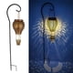 thumbnail image 5 of Automático solar ligero al aire libre patio patio LED lámpara delantera patio ornamento recargable linterna decoración casero antiguo bronce Sweethay HA011199-01B, 5 of 6