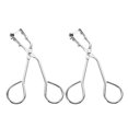 thumbnail image 1 of 2 Pcs Mini Eyelash Curler Stainless Steel Eyelash Curler With Refill Pads Mini Lash Curler For Dramatic Lash Look And Fits All Eyelash Shapes, 1 of 4
