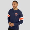 thumbnail image 4 of Men's Darius Rucker Collection by Fanatics Navy Houston Astros Waffle-Knit Raglan Long Sleeve Henley T-Shirt, 4 of 6