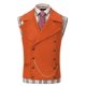 thumbnail image 1 of Chaleco Ceehuteey de gamuza con doble botonadura para padrinos de boda y hombre, 1 of 7