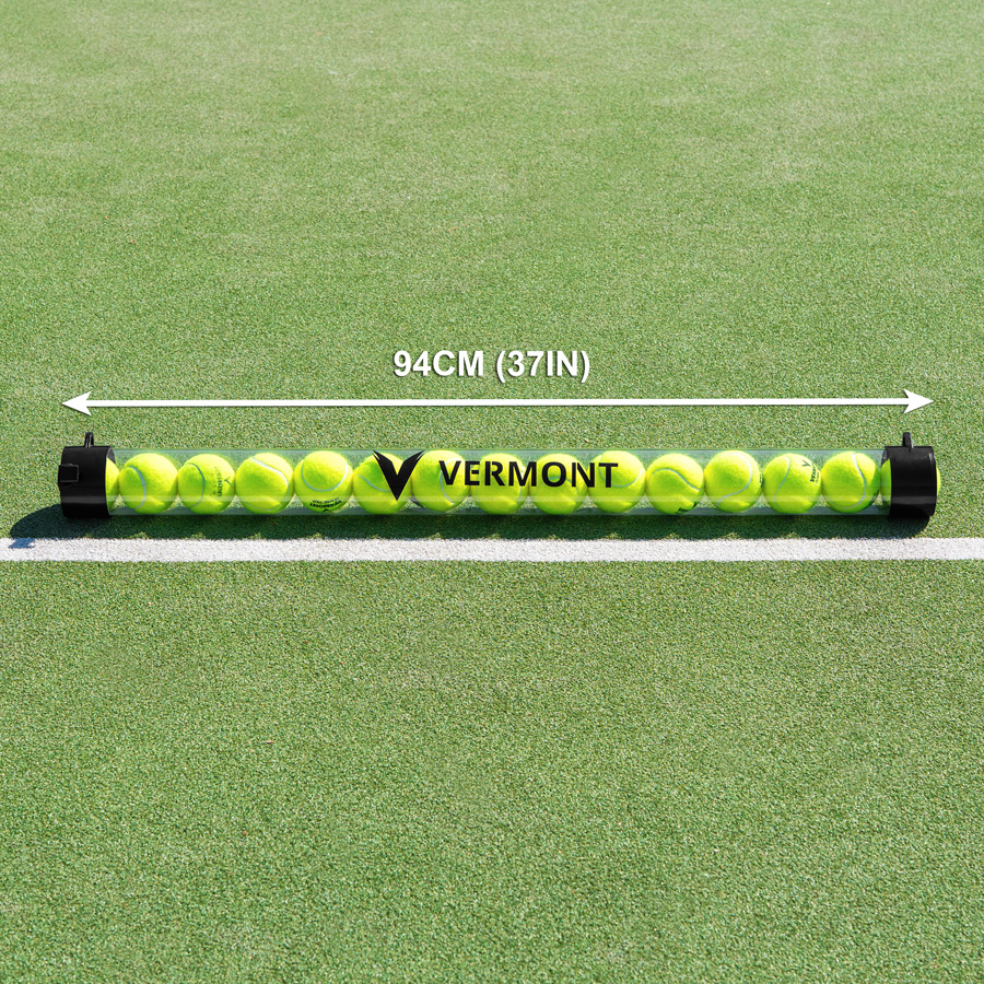 Vermont Tennis Ball Pick-up Tube [15 Ball Capacity] – Effortless Tennis Ball Collection