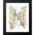 thumbnail image 2 of Swatland, Sally 12x14 Black Modern Framed Museum Art Print Titled - Venice Memories II, 2 of 5