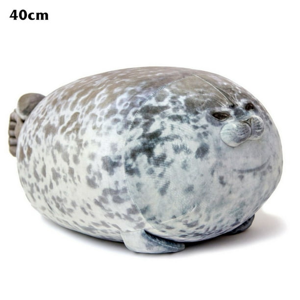 fluffy soft seal pillow