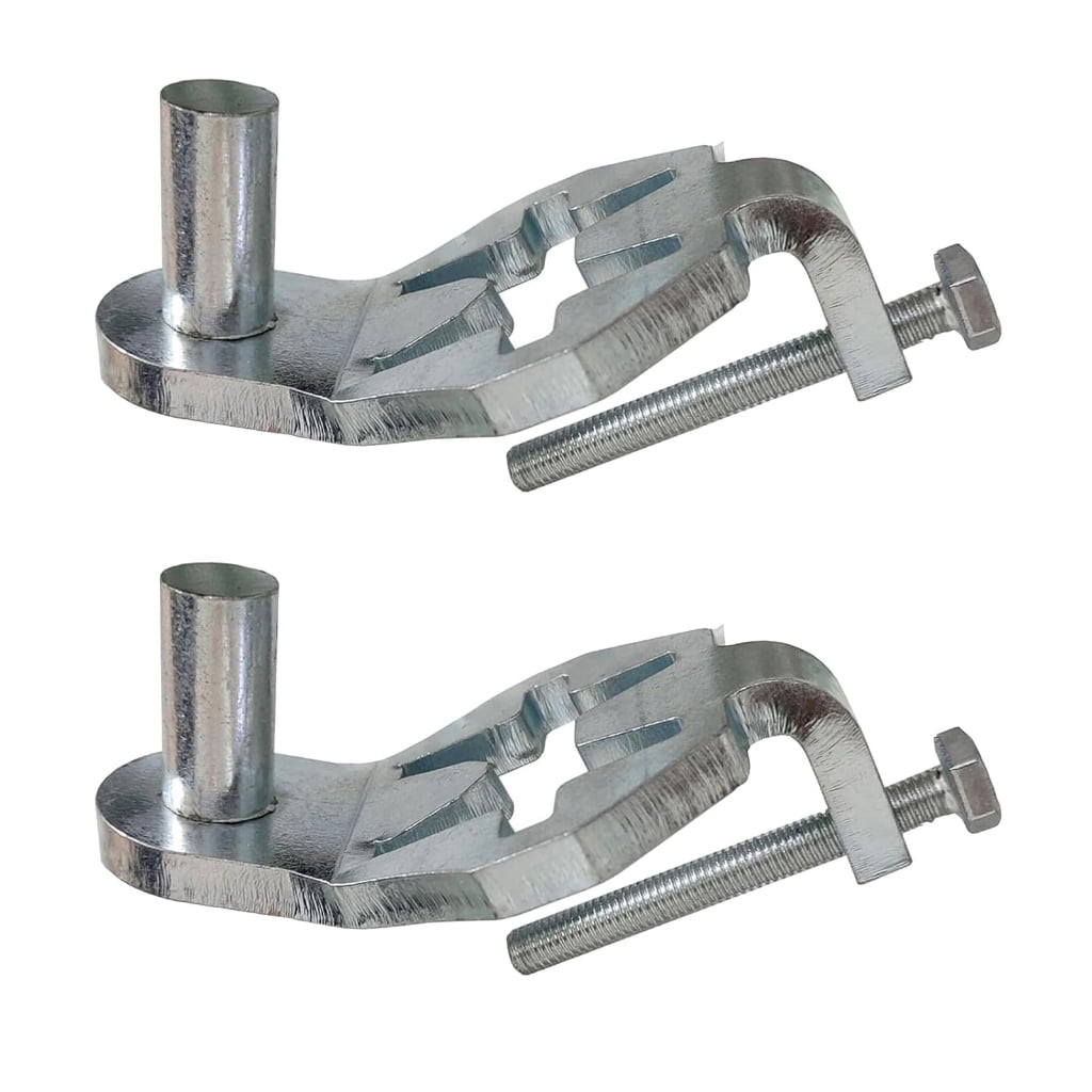 2lots Stainless Steel T Post Gate Hinges Set Heavy Type Fence Door Hardware for Garden Gate