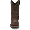 thumbnail image 4 of Tony Lama Men's 11" Junction Soft Toe Waterproof Work Boot Dark Brown - RR3353, 4 of 7