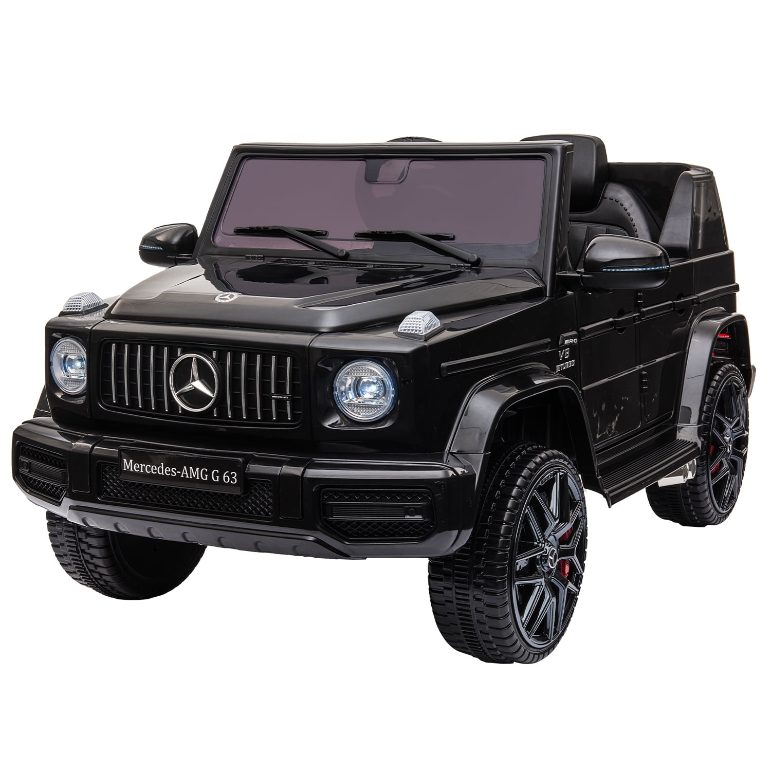 Tobbi Licensed MercedesBenz AMG G63 Kids Ride on Car 12V Electric Motorized Vehicles with