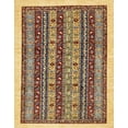 thumbnail image 1 of Ahgly Company Machine Washable Indoor Rectangle Abstract Red Brown Area Rugs, 2' x 3', 1 of 1