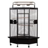 CC3232 Black Large Corner Bird Cage, by A&E Cage Compamy