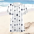 thumbnail image 5 of Women's Tops Short Sleeve Plus Size Solid Oversized Neck Summer Sports Base Tee, 5 of 6