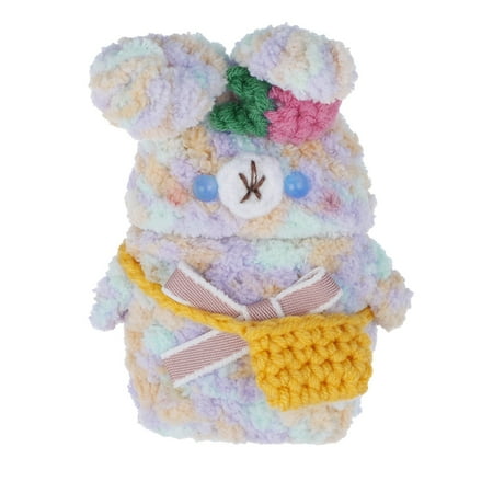 

MIARHB Plush Cartoon Doll Hand Animal Animals Made Soft Knit Cover Cute Compatible With Case Headphones 1&2 Earphone / Speaker Accessories