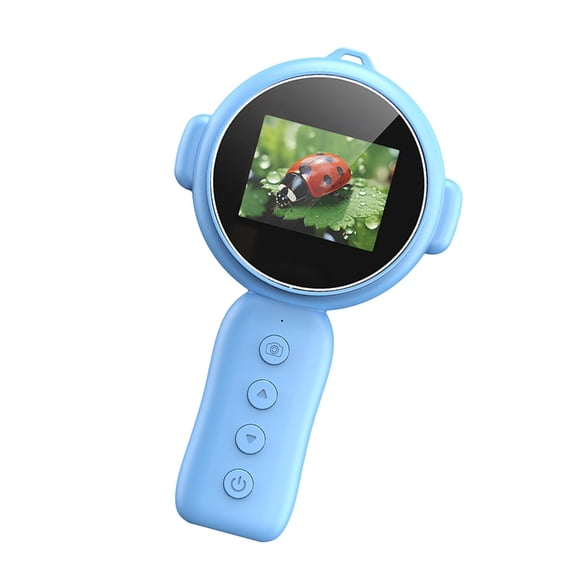 PatungKu Pocket Microscopes for Kids Digital Microscope 500x Magnification 2inch Screen Portable Handheld Magnifying Glass