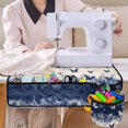 thumbnail image 4 of SEANATIVE Butterfly Sewing Machine Mat to Reduce Noise Muffling Mat with Small Cylinder for Storage Dust-Proof Household Pad Organizer for Sewing Machine Accessories, 4 of 6
