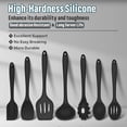 thumbnail image 2 of Juego de utensilios de cocina E-far de silicona, 7 piezas, resistentes al calor, 2 of 7