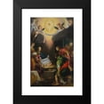thumbnail image 2 of Cigoli (Ludovico Cardi) 17x24 Black Modern Framed Museum Art Print Titled - The Adoration of the Shepherds with Saint Catherine of Alexandria (1599), 2 of 5