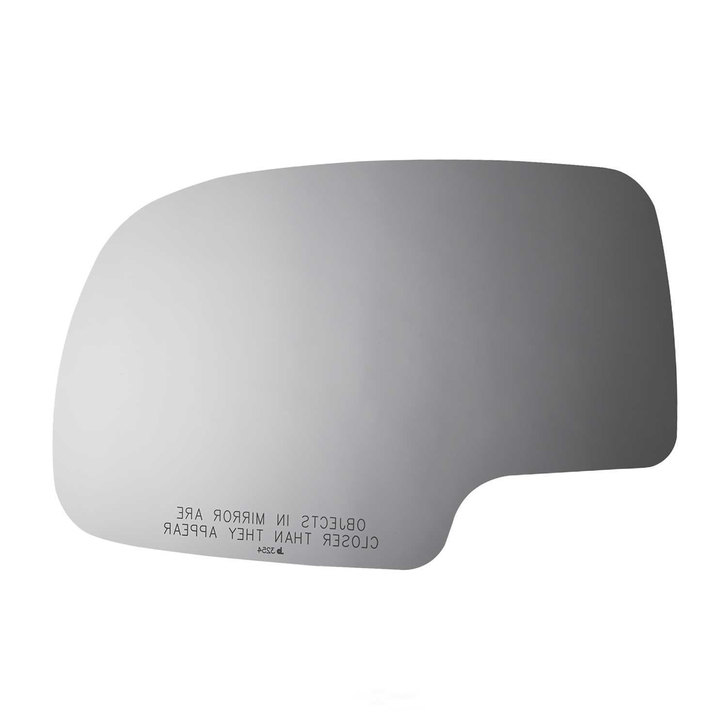 Burco Side View Mirror Replacement Glass - Clear Glass - 3254