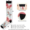 thumbnail image 3 of Coolnut Butterfly Compression Socks for Men & Women 1 Pack, Knee High Stockings for Running, Sport, Hiking & Travel, 3 of 6