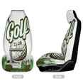 thumbnail image 2 of Golf Club Car Seat Covers Front Seats Universal Fit for Cars SUV Truck Auto Interior Accessories, 2 of 3