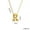 10Pcs Personalized Initial Necklace Under $5 a18, variant on 10Pcs Initial Letter Necklace, Vacemry Personalized Initial Letter Necklace, Gold Plated Bubble Pendant Necklace, Custom Jewelry Gift For Her Mom Wife Girlfriend, Dainty Layering Chain Necklaces For