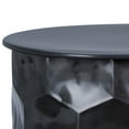 thumbnail image 5 of WyndenHall  Kacey Industrial 17 inch Wide Metal Storage Accent Side Table, Fully Assembled Bronze, 5 of 5