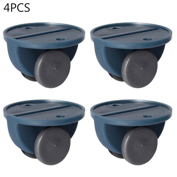 4pcs Adhesive Casters Universal Furniture Wheel Castor Roller for Storage