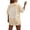 A-Khaki, variant on WDDDD Women's Casual Fashion Loose Long T Shirt S