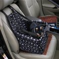 thumbnail image 2 of Dog Safety Car Seat Carrier Kennel Lookout con cinturón para perros pequeños 2 Yuyangstore Pet Dog Car Carrier, 2 of 4