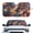 Eagle Flag Skull, variant on XYZCANDO Eagle Flags Automotive Windshield Cover Car Sun Shade Sun Visor Protector Blocks UV Rays and Keep Vehicle Cool Windshied Sunshade Block UV Rays for Cars Sedans SUVs