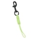 thumbnail image 3 of Cordón de buceo tejido a mano Correa antipérdida Cuerda de seguridad subacuática luminosa Equipo BCD de buceo con hebilla de liberación rápida de acero inoxidable 316 Verde luminoso, 3 of 12