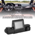 thumbnail image 4 of Dash Cam, Sincronización De Tiempo Pantalla De 2,0 Pulgadas ABS Gran Angular De 170 Grados HD Monitoreo De Visión Nocturna Grabadora De Conducción De Automóviles Para, 4 of 7