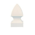 thumbnail image 1 of Classy Caps  GOTHIC PVC POST CAP 4X4 - White, 1 of 1