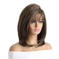 thumbnail image 1 of Natural Look Short Cut Wig for Women Lightweight Breathable Hair Wig for Casual Costume Events, 1 of 5