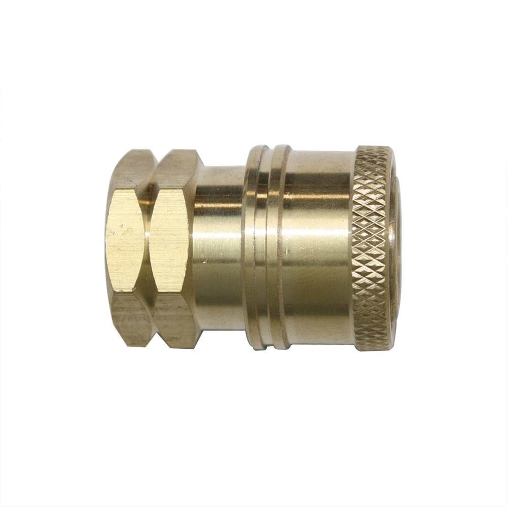 Five Brass 1/4" Hex Head Plug 4000PSI Pressure washer and Boating 