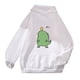 thumbnail image 1 of Gibobby Sudaderas universitarias con capucha Señoritas Rusa Casual Fashion Shirt Tops （Blanco， L), 1 of 3